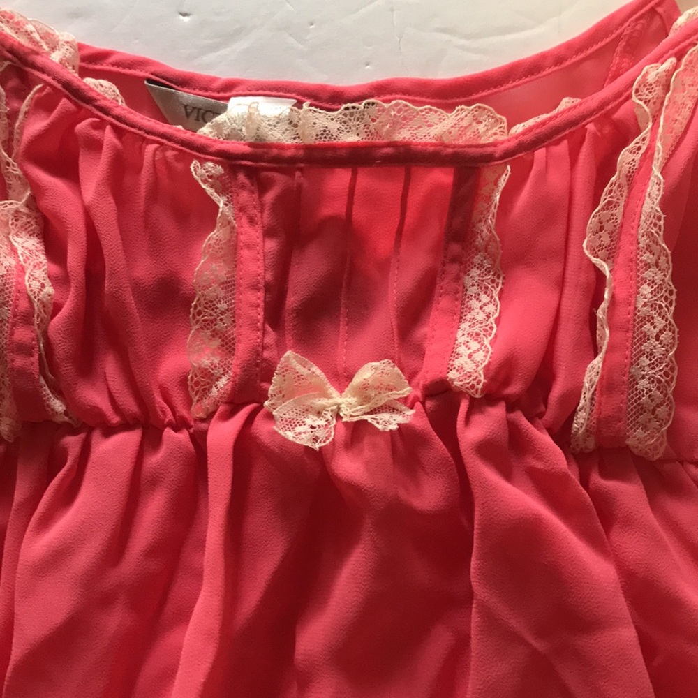 Victoria’s Secret Y2K Babydoll Chemise Rare Vintage 2000’s Milkmaid Slip Dress L - Picture 7 of 17